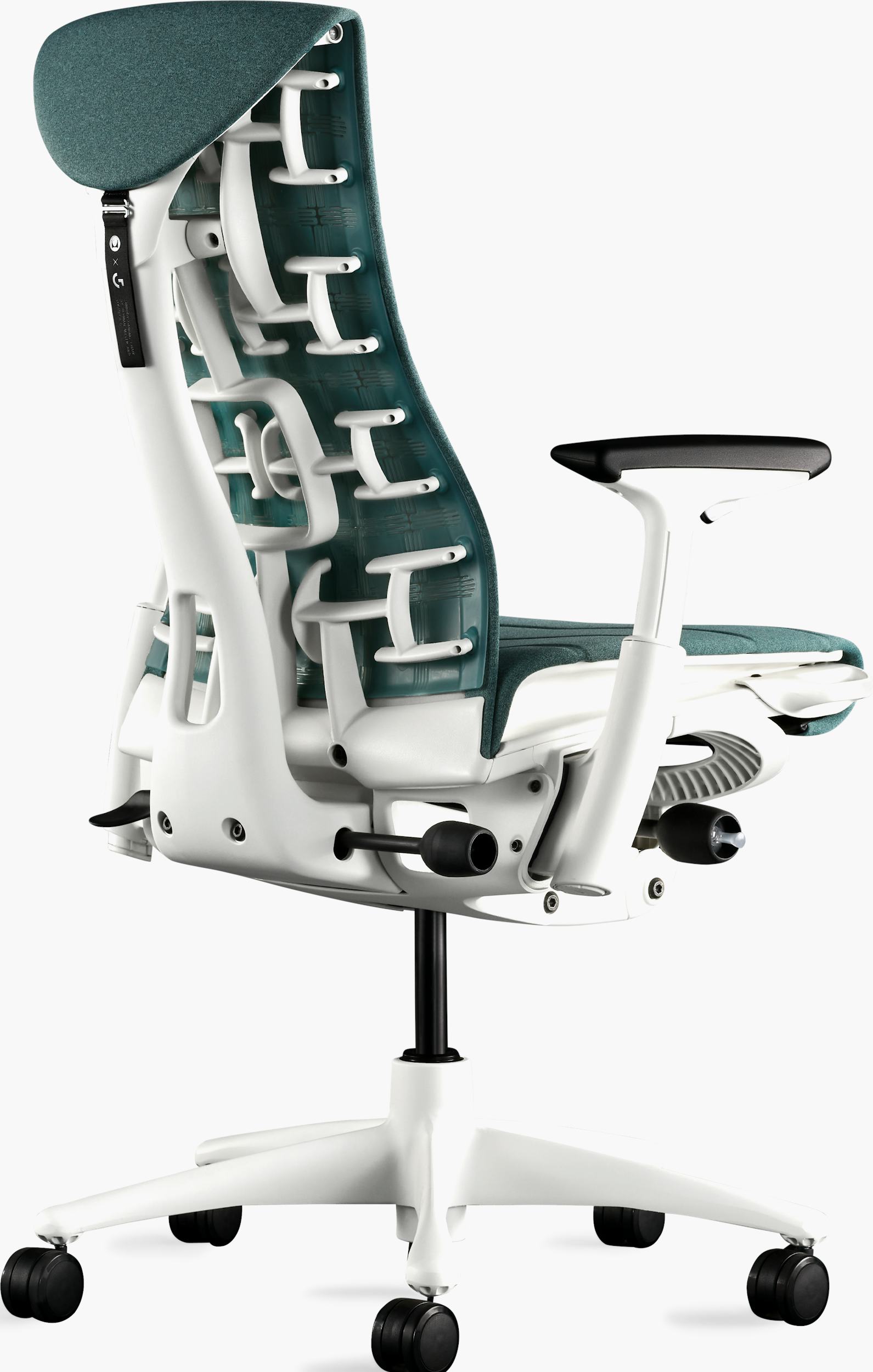Flow LB Desk Chair - White - Scan Design