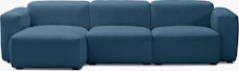 Mags Soft Low Sectional with Chaise