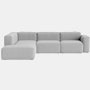 Mags Soft Low Sectional with Extended Chaise