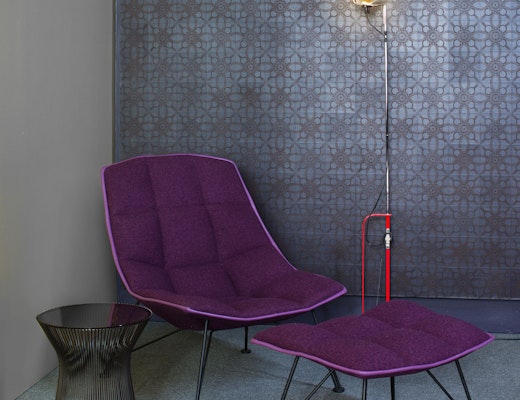 Refuge Space with Jehs+Laub Lounge Chair and Ottoman Activity Space Refuge Space Jehs+Laub Lounge Chair and Ottoman getaway space