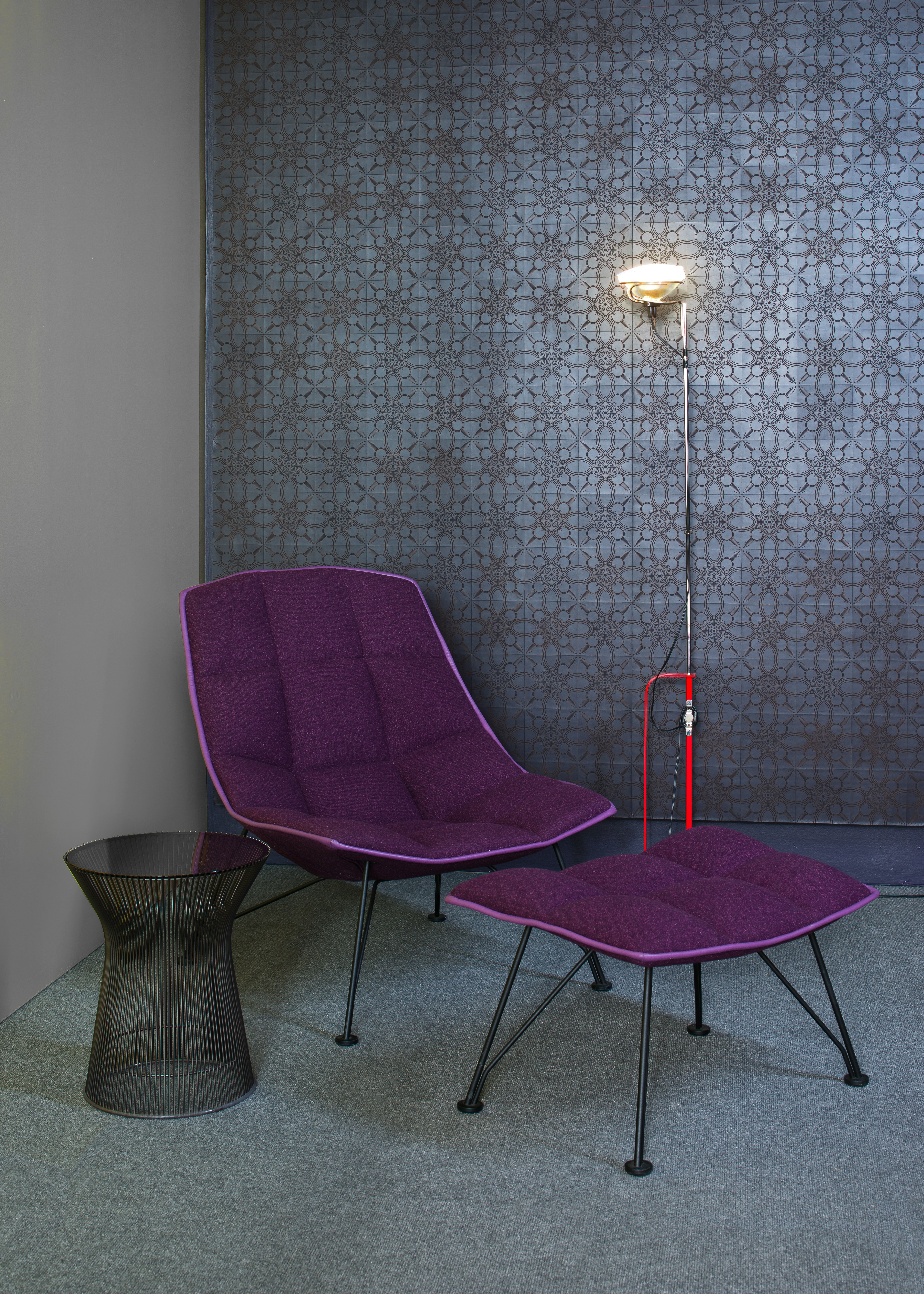Activity Space Refuge Space Jehs Laub Lounge Chair and Ottoman getaway space