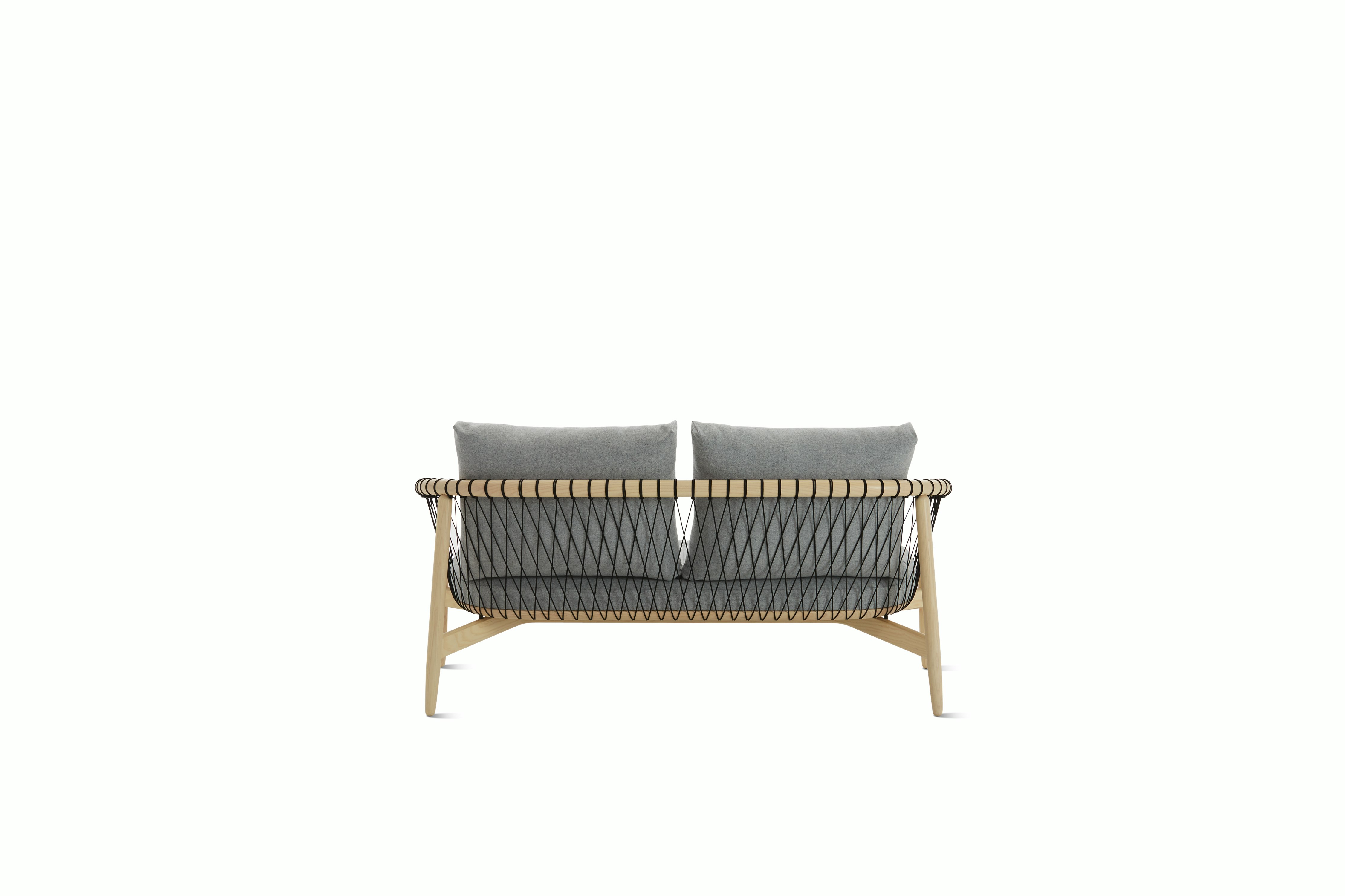 Crosshatch Settee
