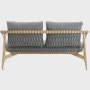 Crosshatch Settee