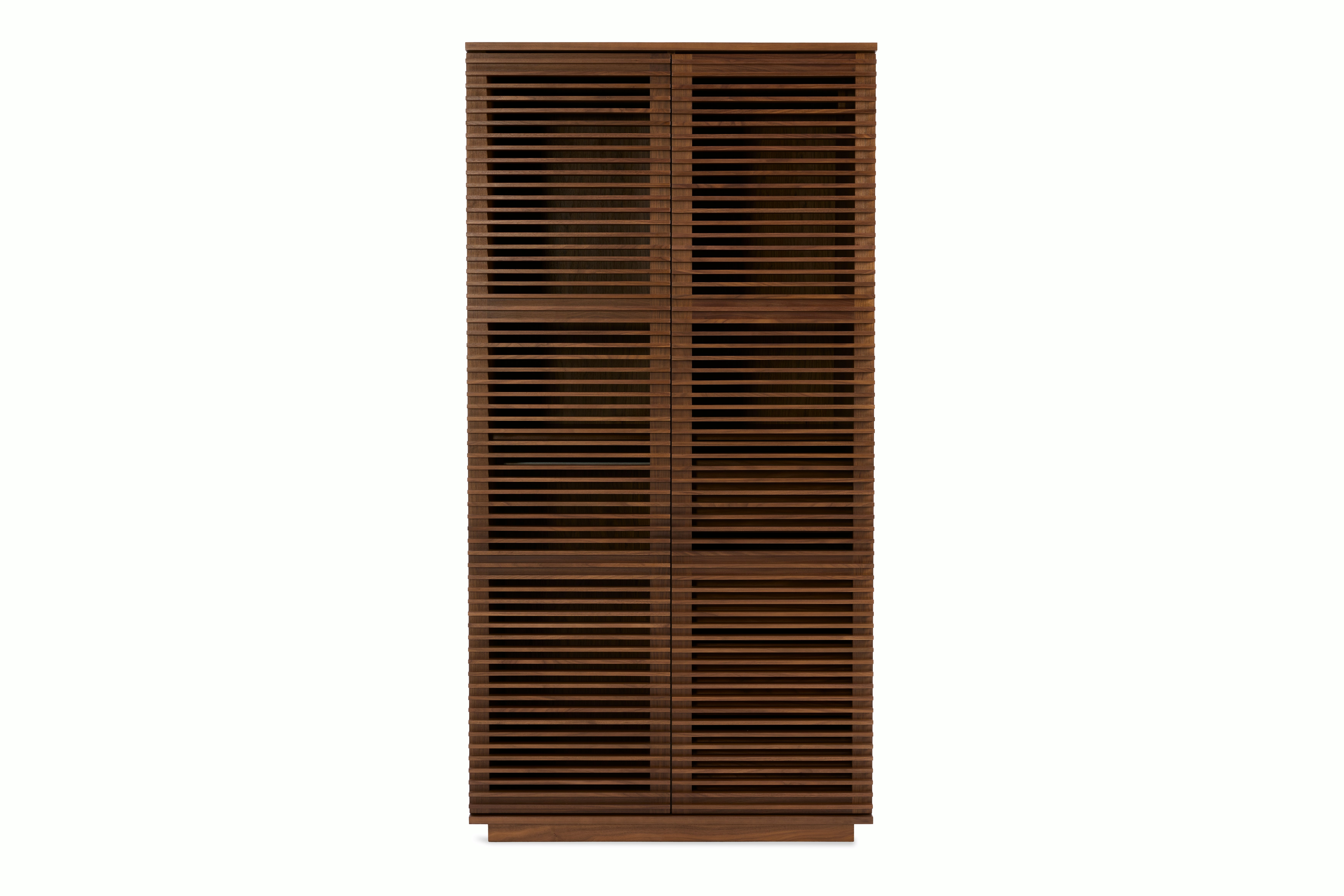 Line Wardrobe - Walnut