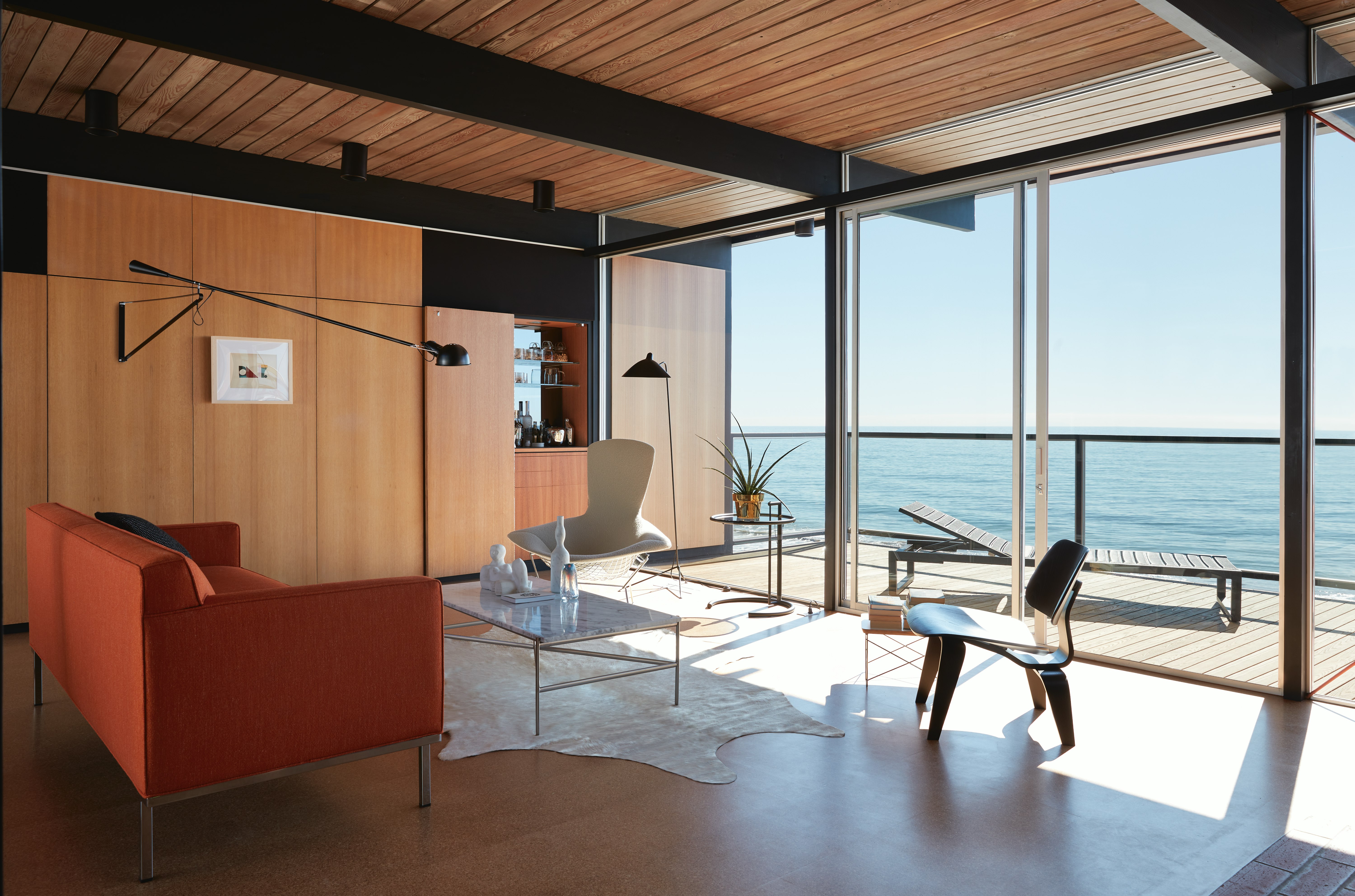 Eames Molded Plywood Lounge Chair Wood Base (LCW)