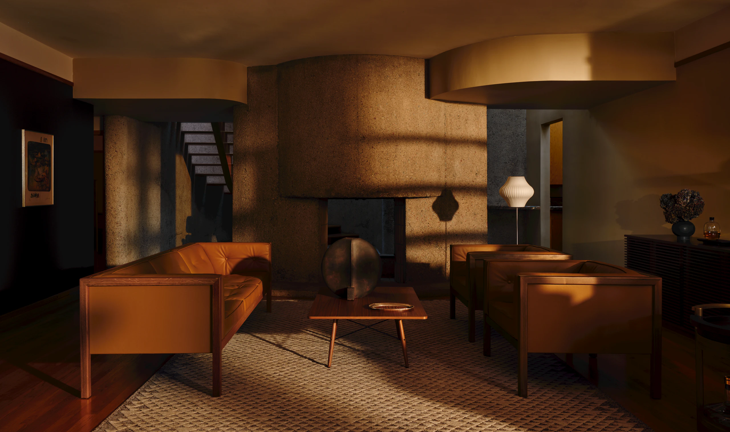 Nelson Cube living room