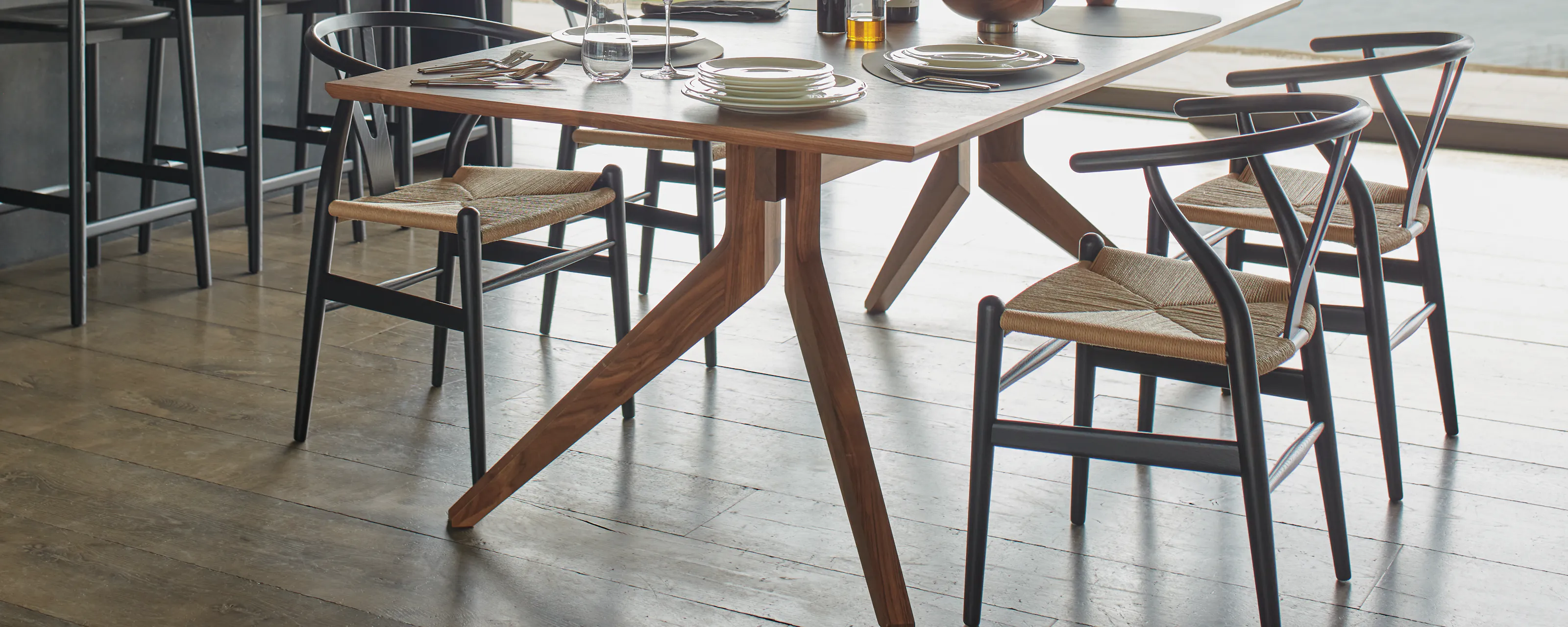 Cross Fixed Table - Design Within Reach