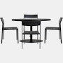 Eos Pedestal Set - Black