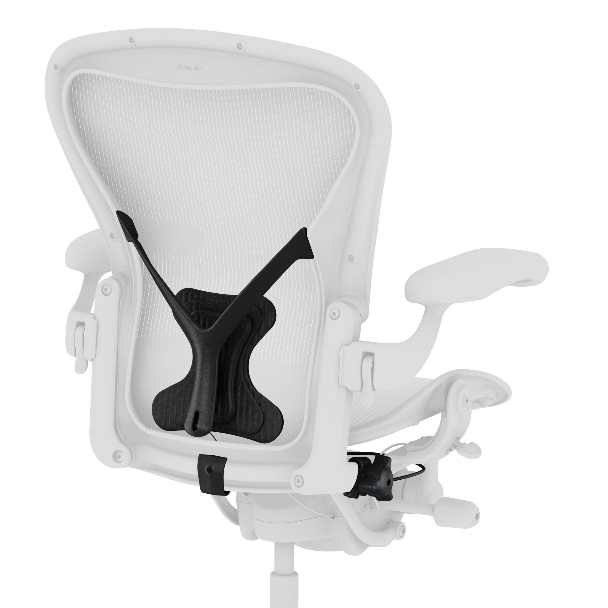 Herman Miller Aeron Chair Adjustable Arm Yokes Pair L/R Genuine Aeron Parts ABC 