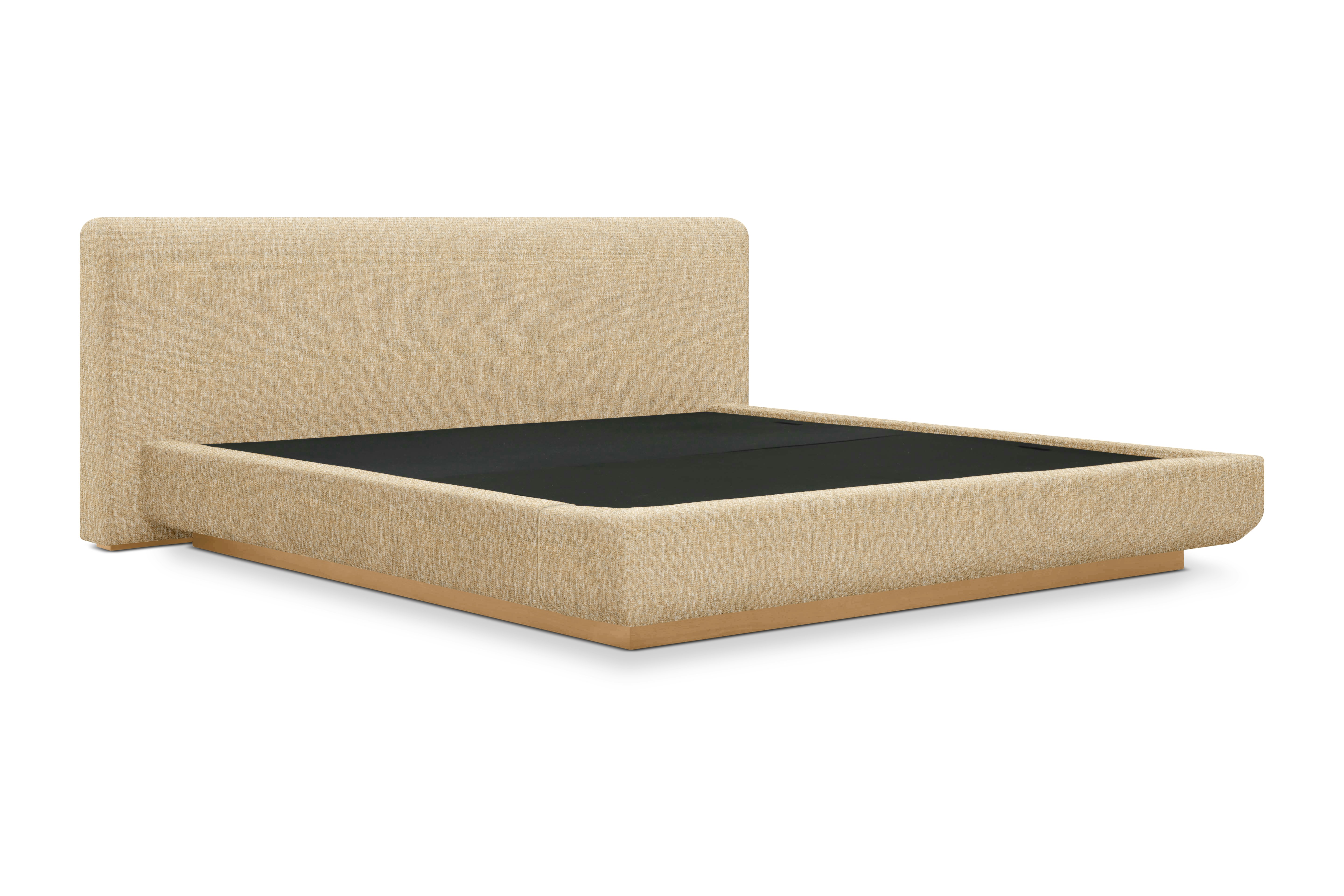 Mesa Bed - Queen in Oak and Novato Honey