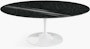 Saarinen Low Oval Coffee Table - Granite,  Black Andes,  White