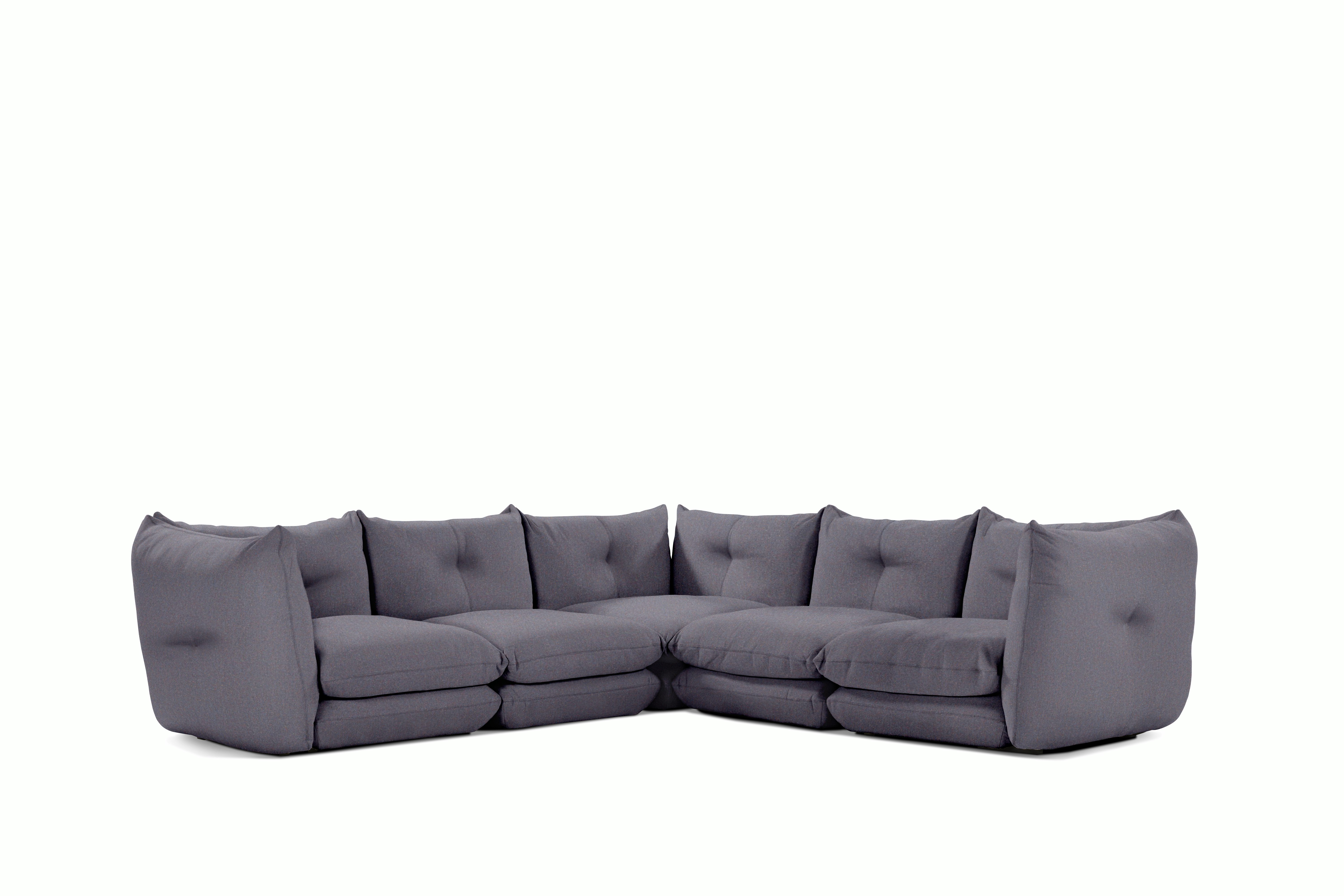 Pillo Sectional -  Corner,  Five Seater,  Standard,  Buzz,  Flash