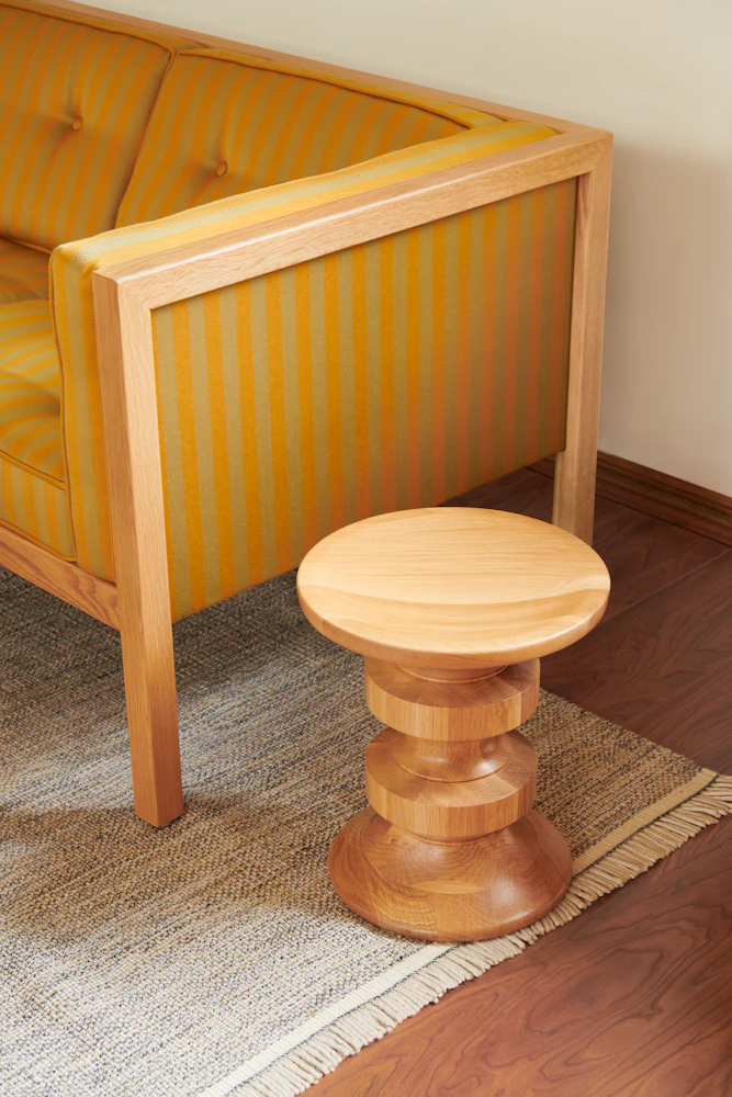 Eames Turned Stool, Shape C Eames Turned Stool, Shape C