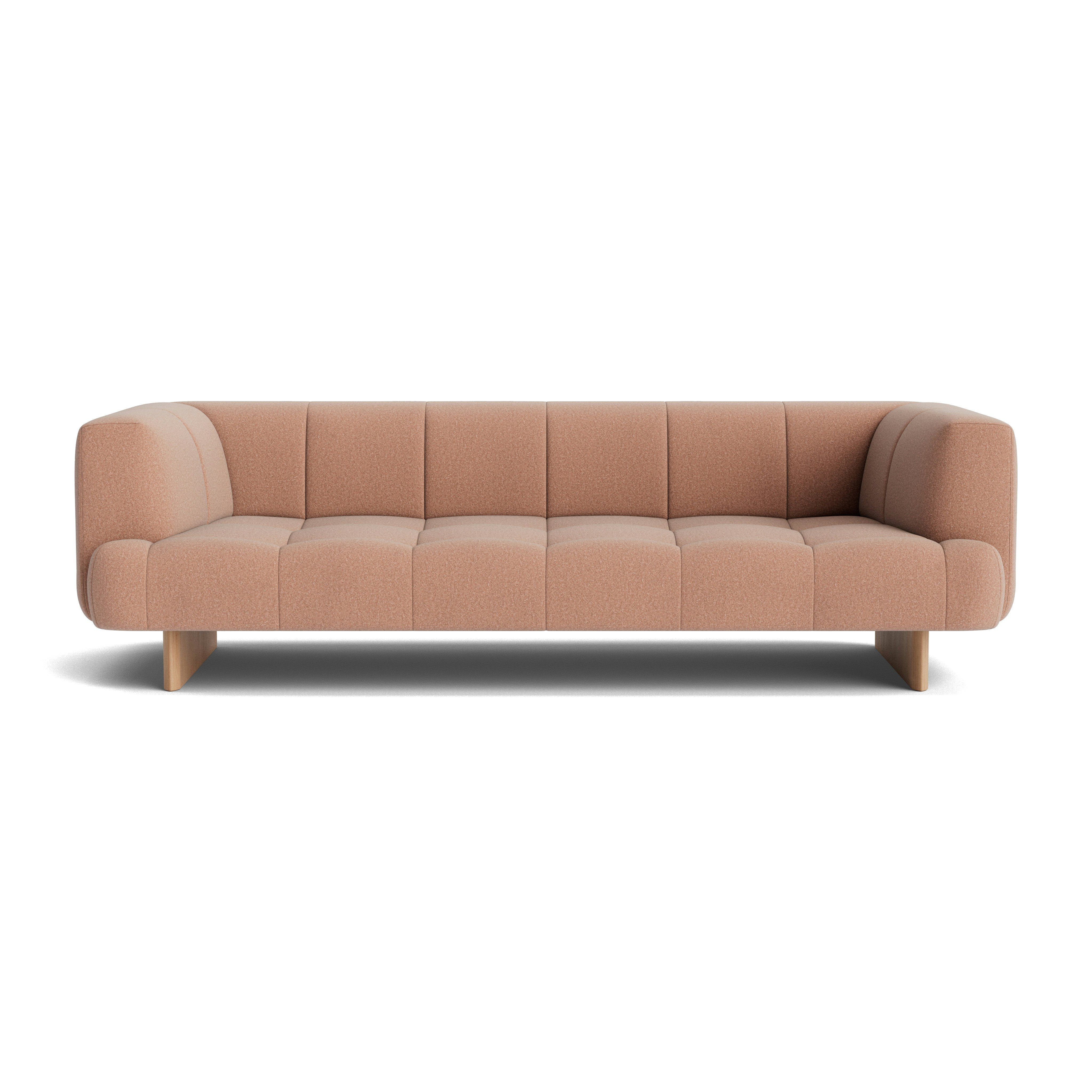 Quilton Lift Sofa - 3-Seat Sofa, Beck, Brushstroke, Lacquered Oak
