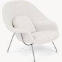 Womb Chair - Standard,  Hourglass,  Air,  Chrome