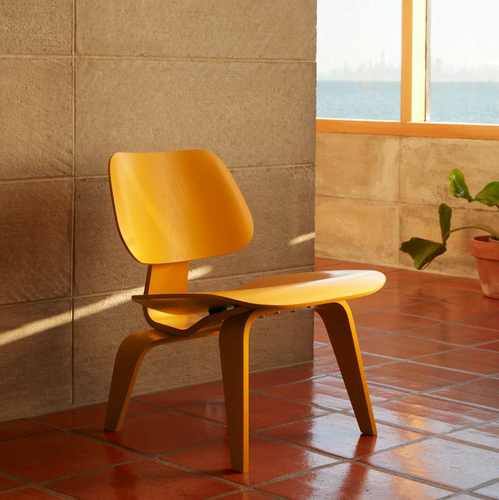 Eames LCW in Marigold
