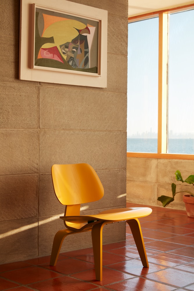 Eames Molded Plywood Lounge Chair Wood Base (LCW)
