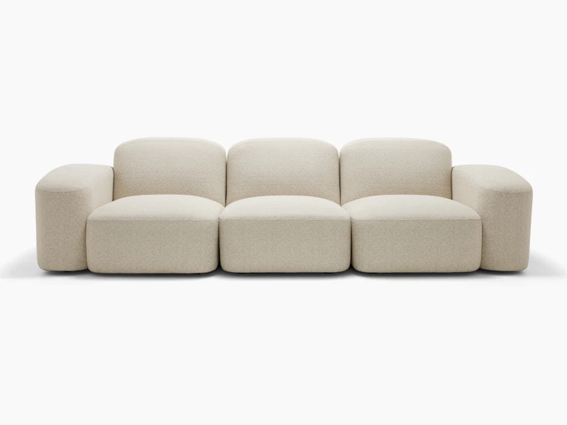 Muse Outdoor Sofa Three Seater in Collaroy Static