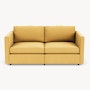 Pfister Settee - Ultrasuede, Citron
