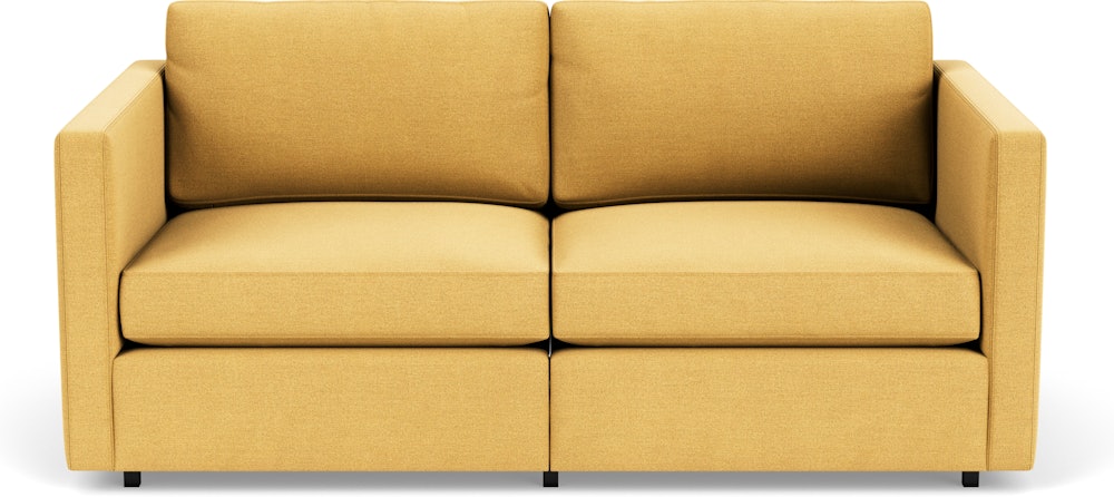 Pfister Settee - Ultrasuede, Citron