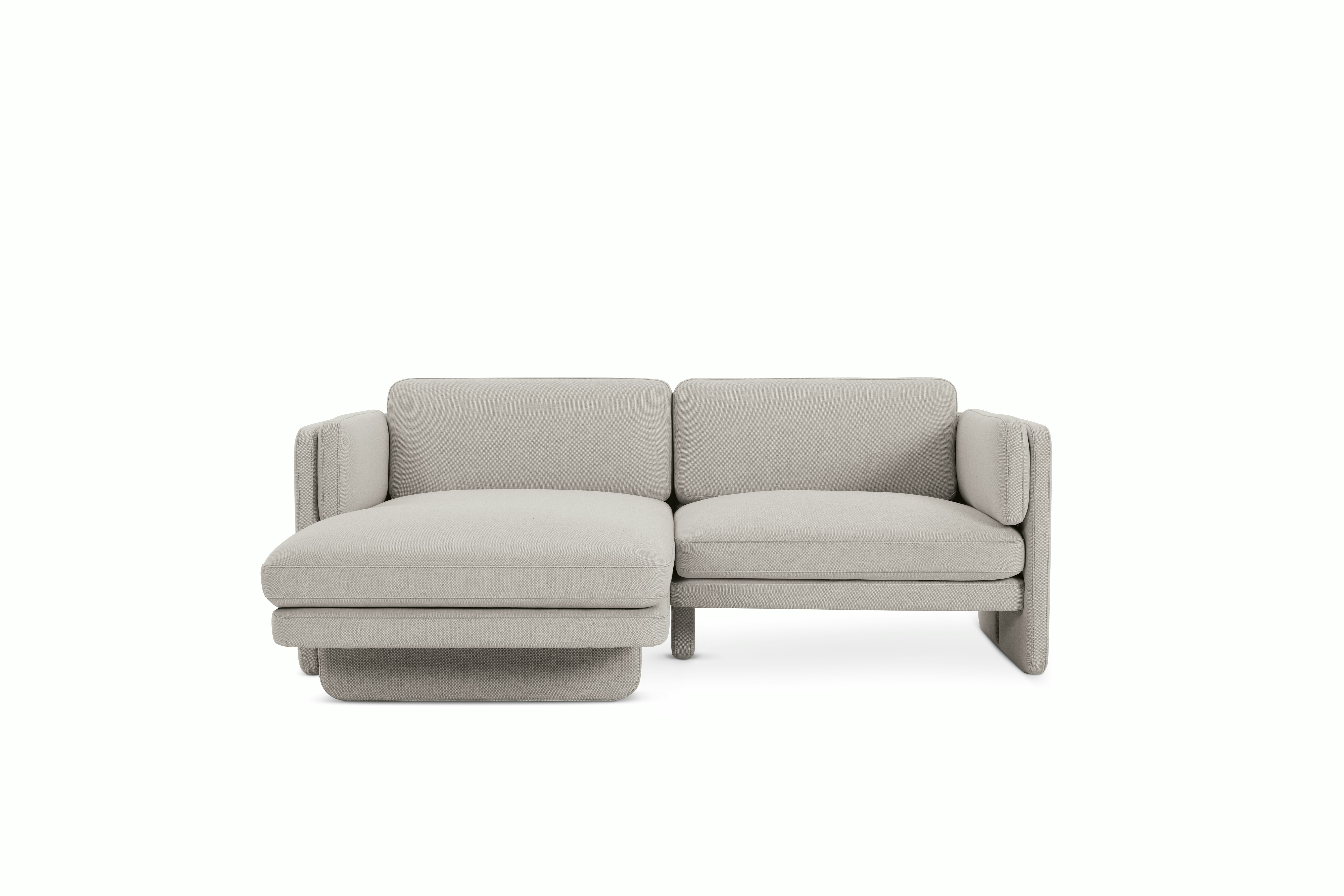 Pastille Sectional Chaise - 80 in - Left