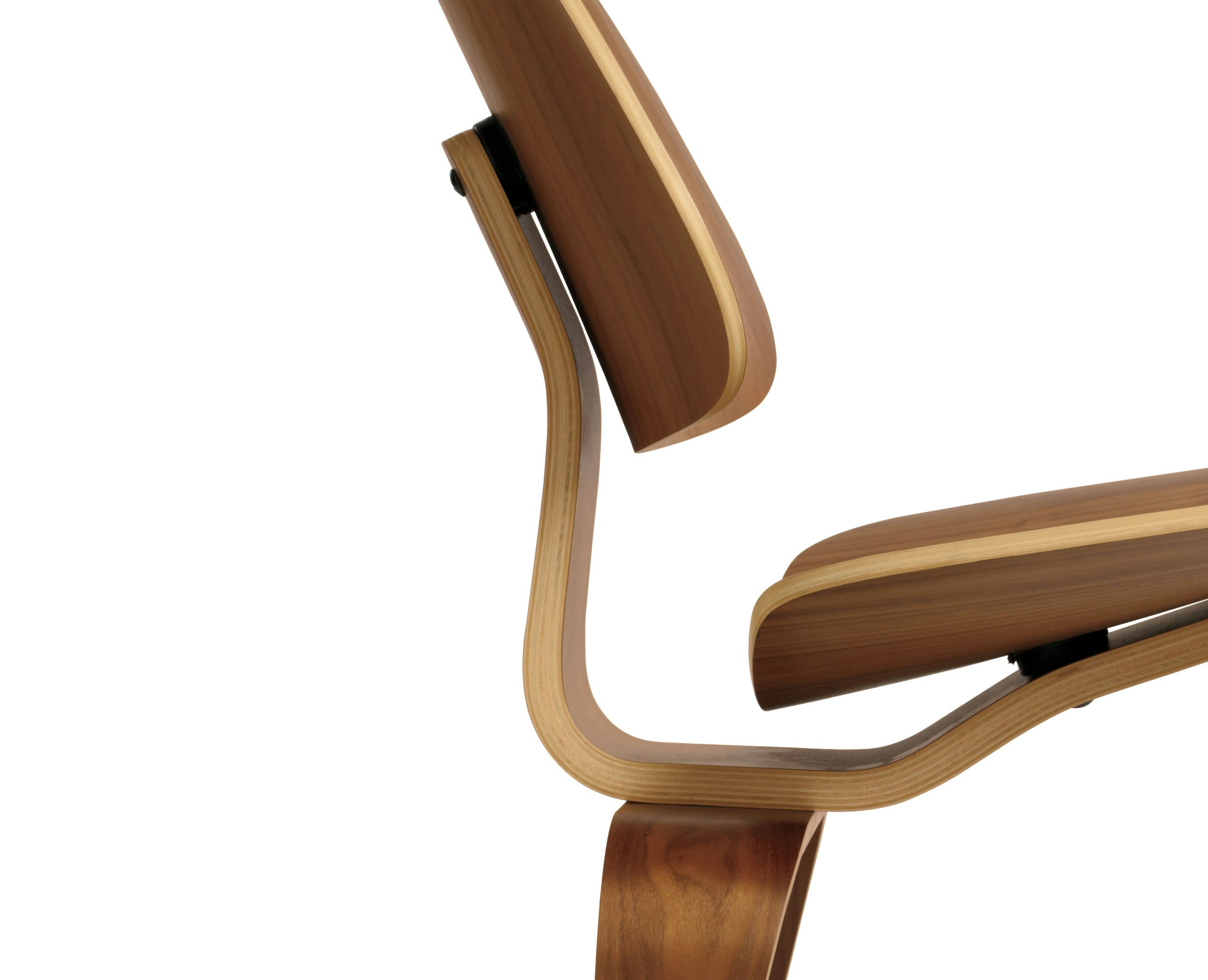 Eames Molded Plywood Lounge Chair Upholstered (LCW.U)