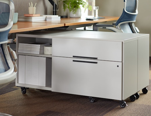 Anchor Mobile Credenza anchor credenza mobile open box file casters storage flexible