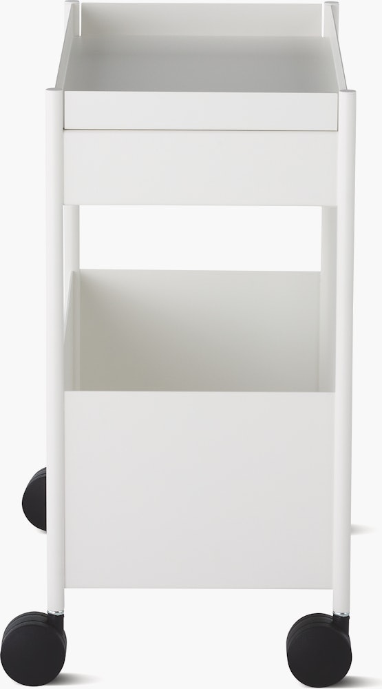 OE1 Trolley Single with Top Drawer with Bottom Shelf
