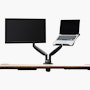 Jarvis Dual Monitor Arm Jarvis Dual Monitor Arm, with Laptop Tray