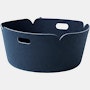 Restore round basket midnight blue