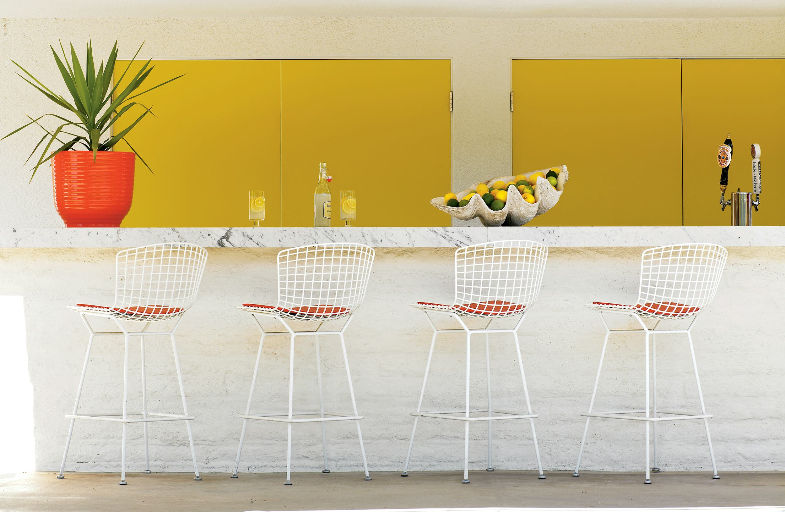 Bertoia Indoor Outdoor Stool Design Within Reach