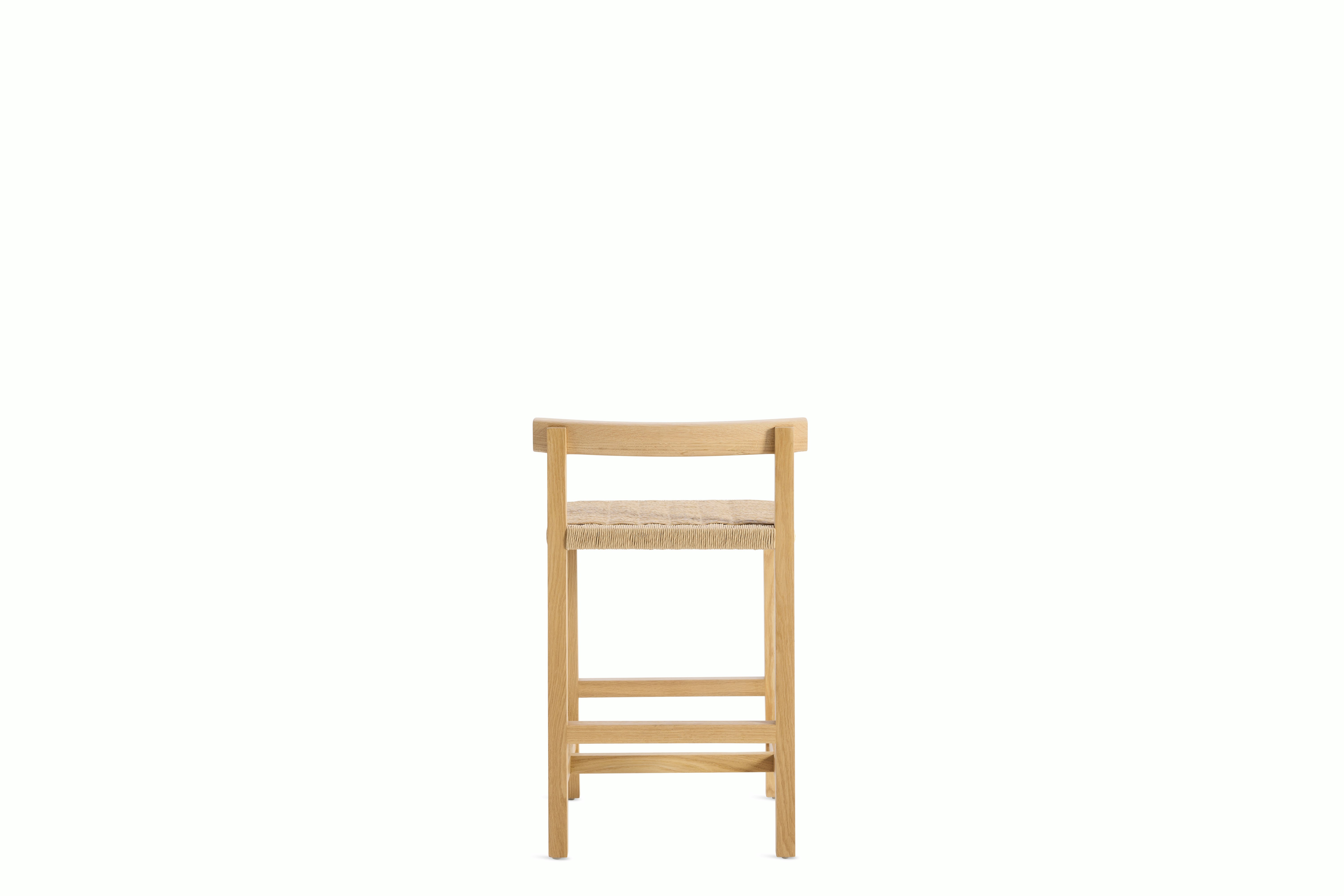 Koi Counter Stool - white-oak