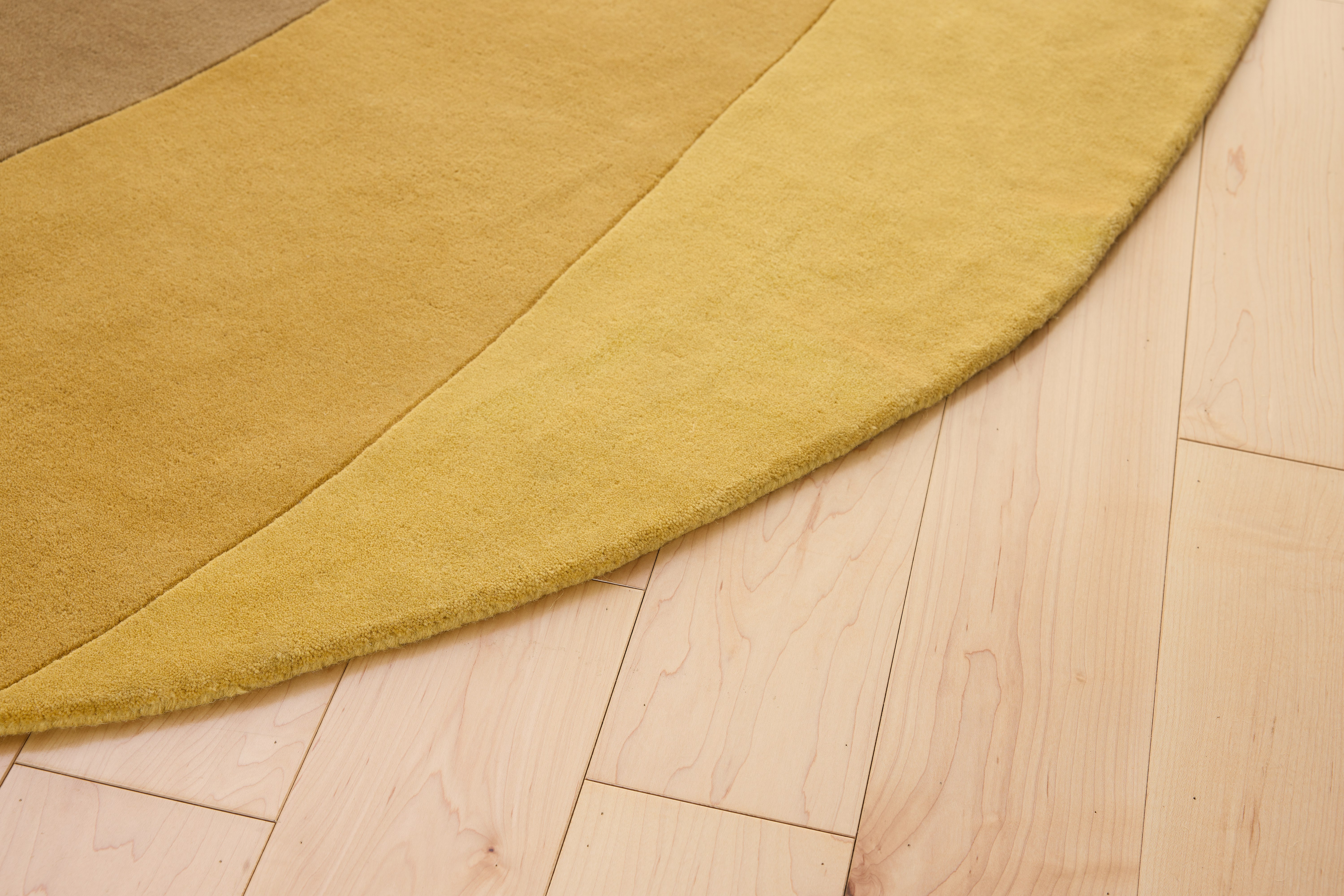 Layers Rug - 9 x 12, Yellow, Sand, Grey and Brown