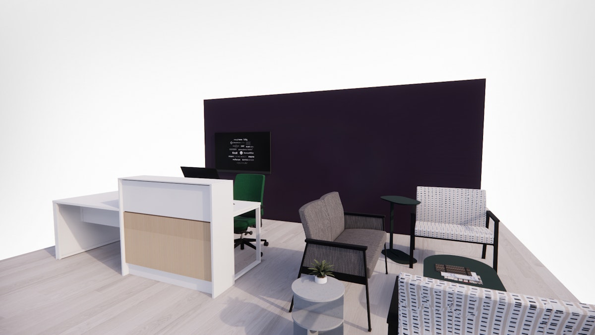 Rendering of office