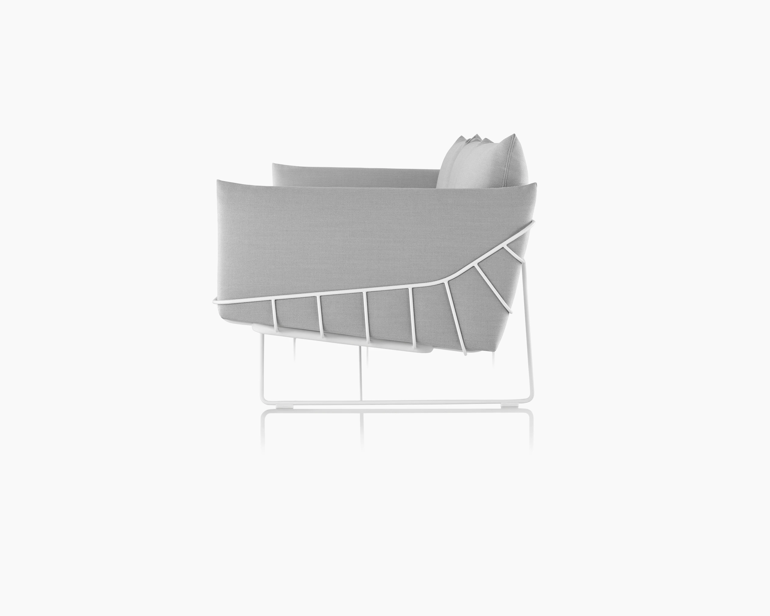 Wireframe Three-Seat Sofa