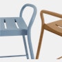 Linear Steel Stool