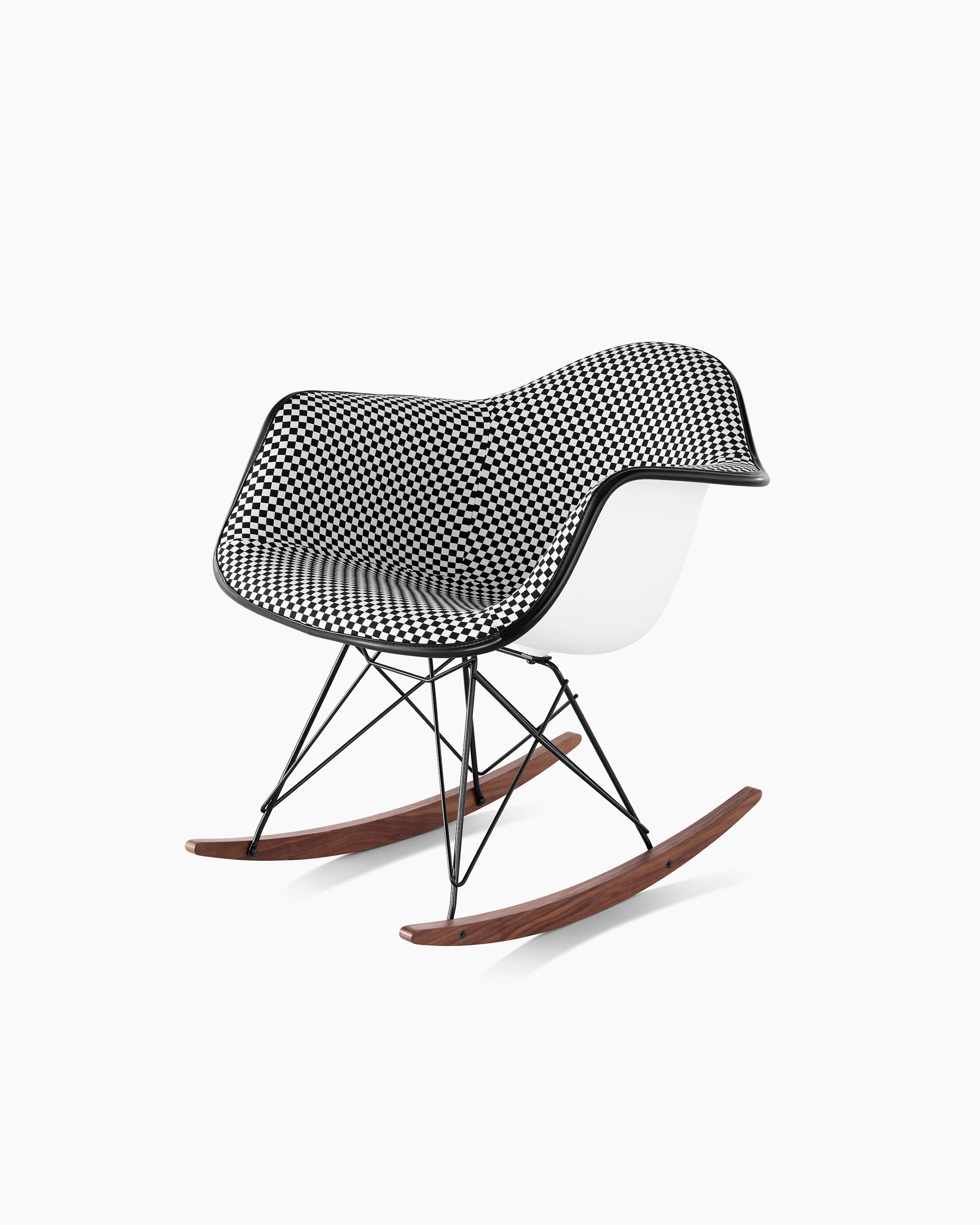 Eames Molded Plastic Armchair, Rocker Base