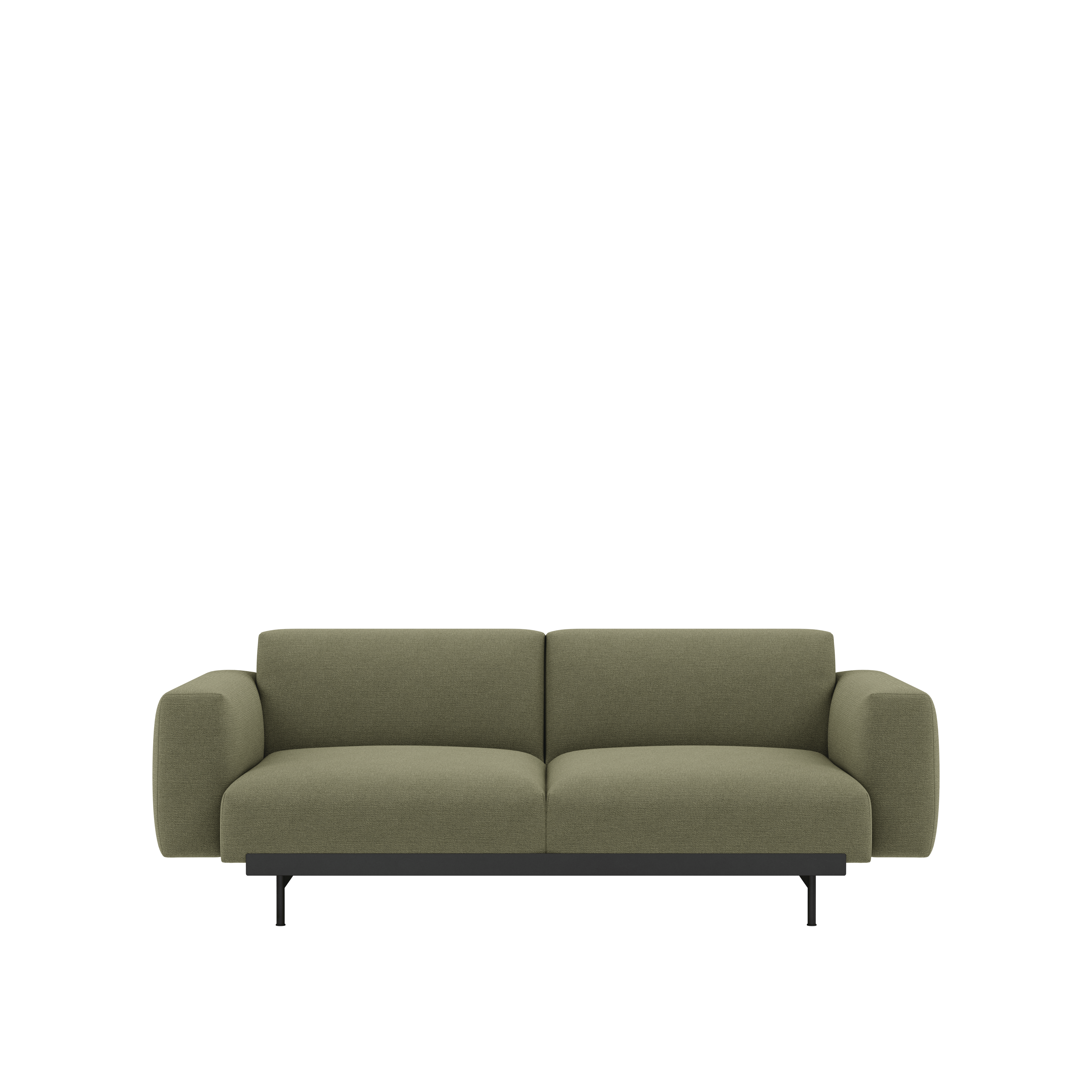 In Situ Modular Sofa- 2 Seater Sofa,  Configuration 1,  Ocean,  21 Evergreen