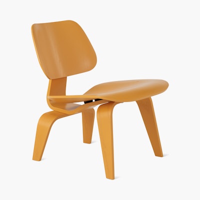Eames Molded Plywood LCW, Yellow