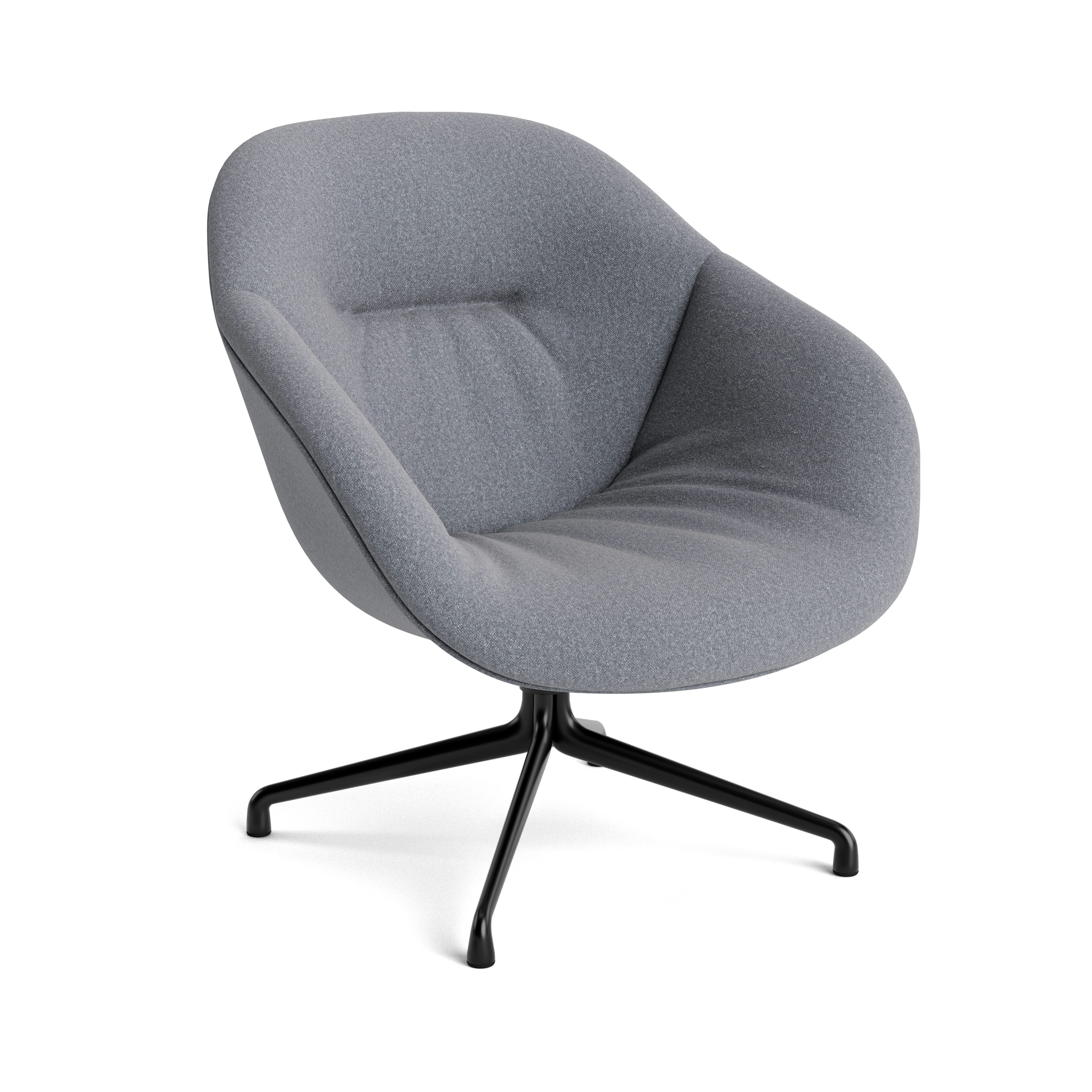 AAL 81 Swivel Chair, Low Back - Soft, Beck, 005 Cornerstone, Black
