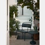 Linear Steel Lounge Armchair