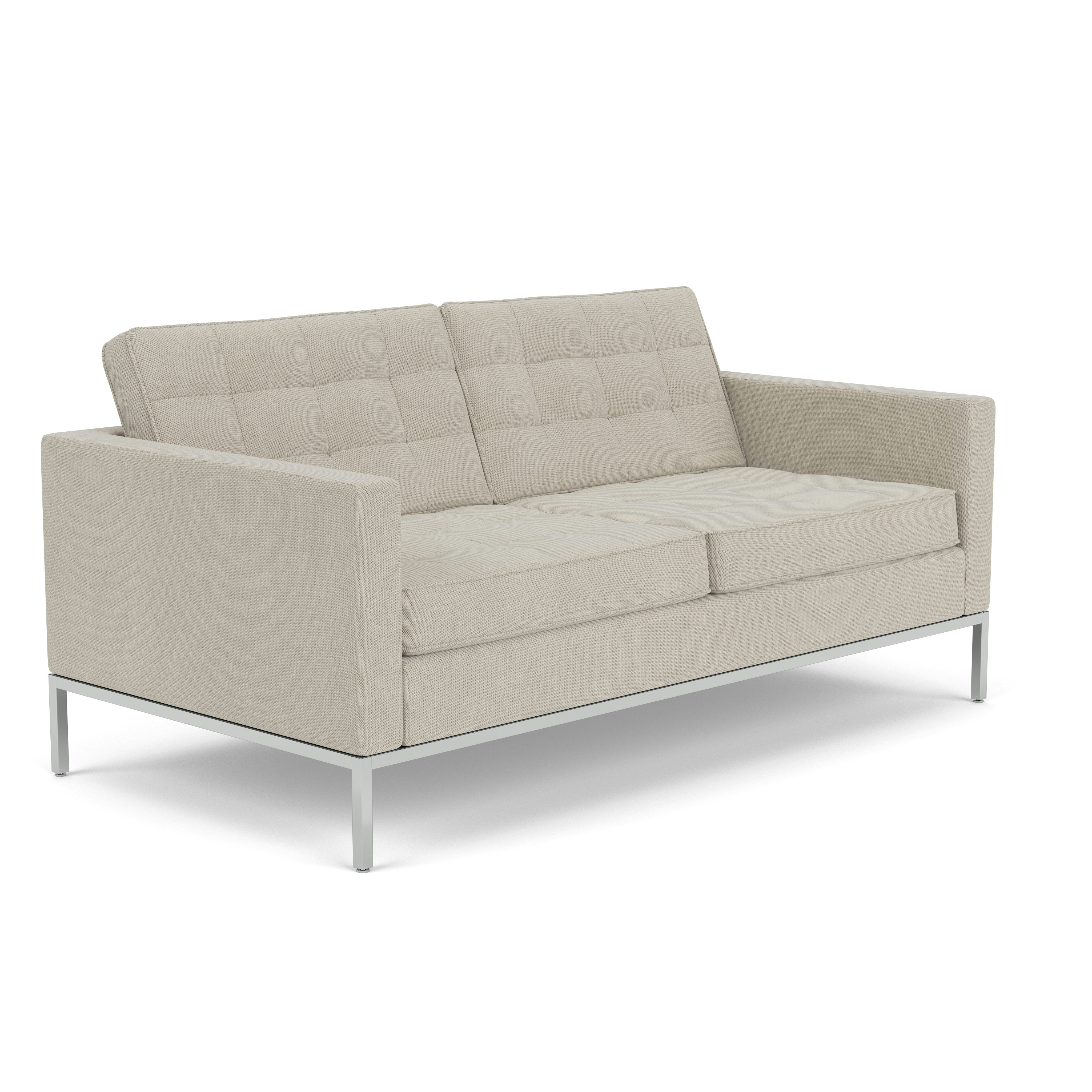 Florence Knoll Sofa, 2 Seater Sofa, Crossroad,Almond