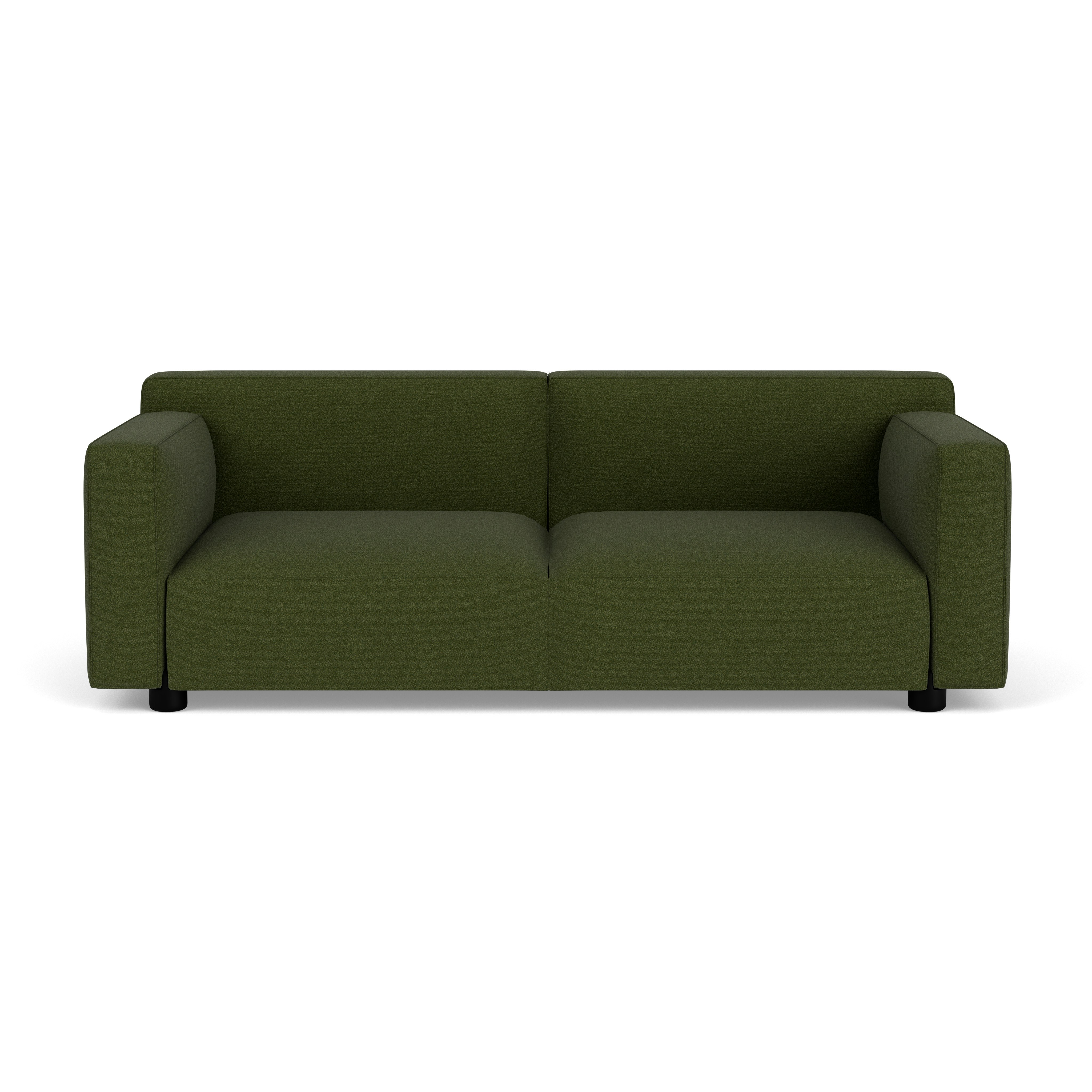 Barber Osgerby Sofa - Three Seater, Classic Boucle, Rover, Jet Black