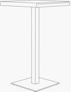 Eos Bar-Height Table