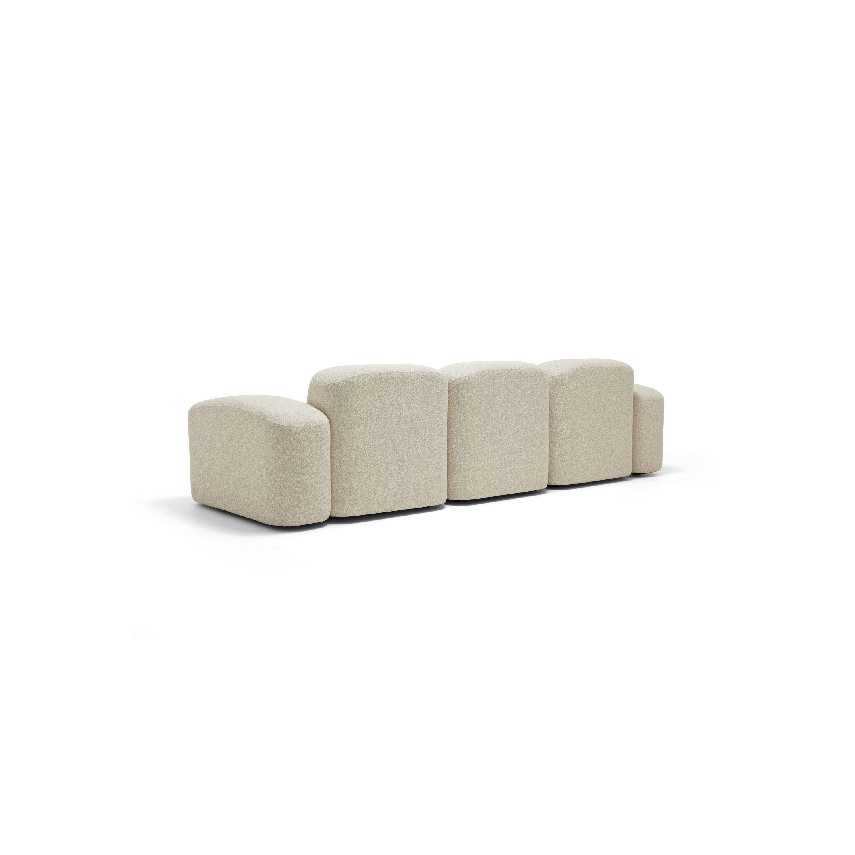 Muse Outdoor Sofa Three Seater in Collaroy Static