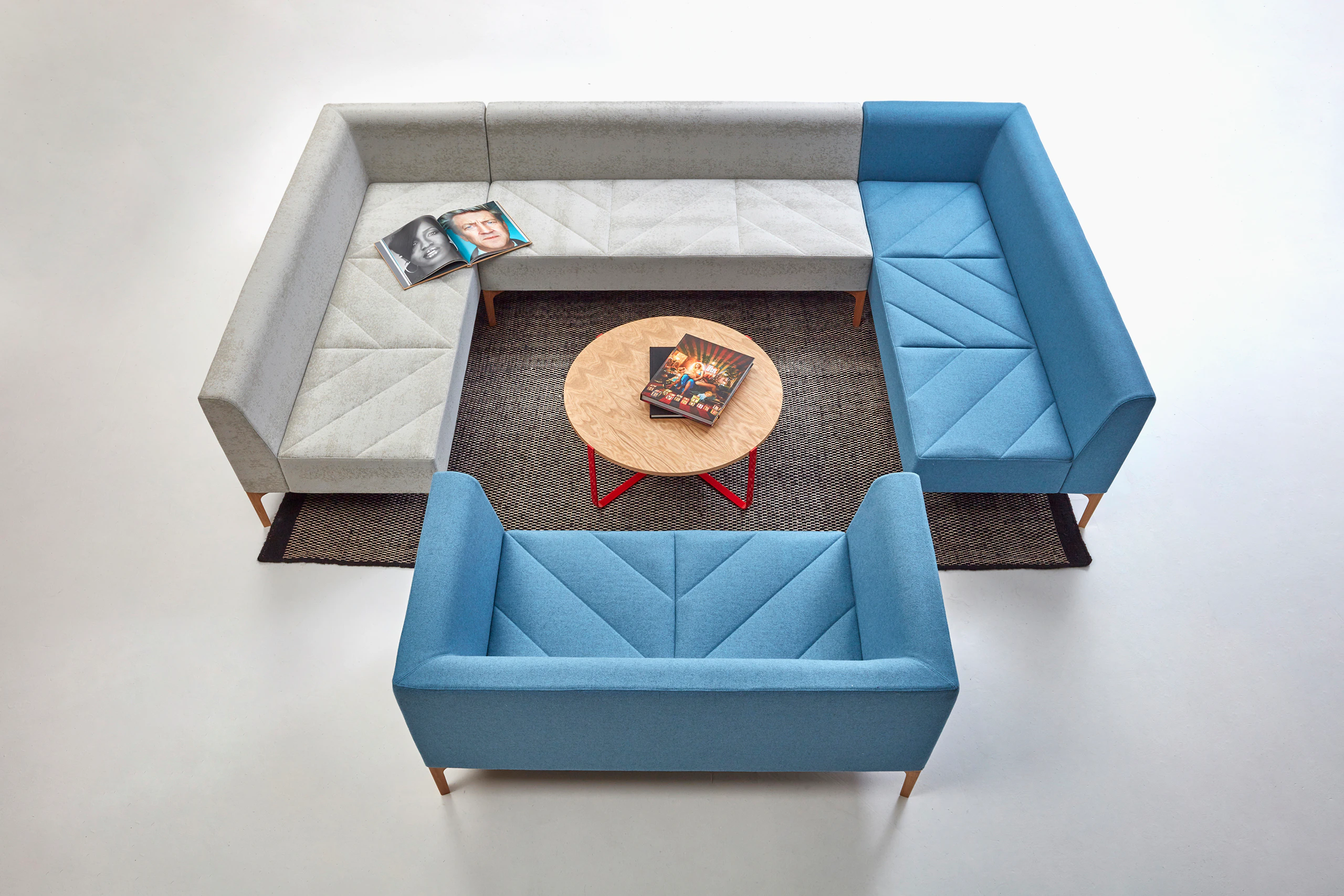 Hatch Sofa with Hatch Modular Seating