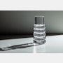 Press Stem Vase - Glass
