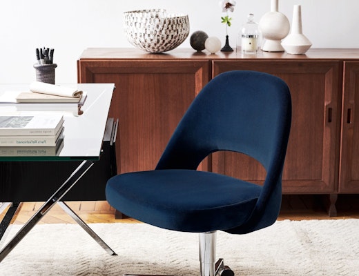 Saarinen Executive 5-Star Chair, Armless saarinen executive chair armless 5 star