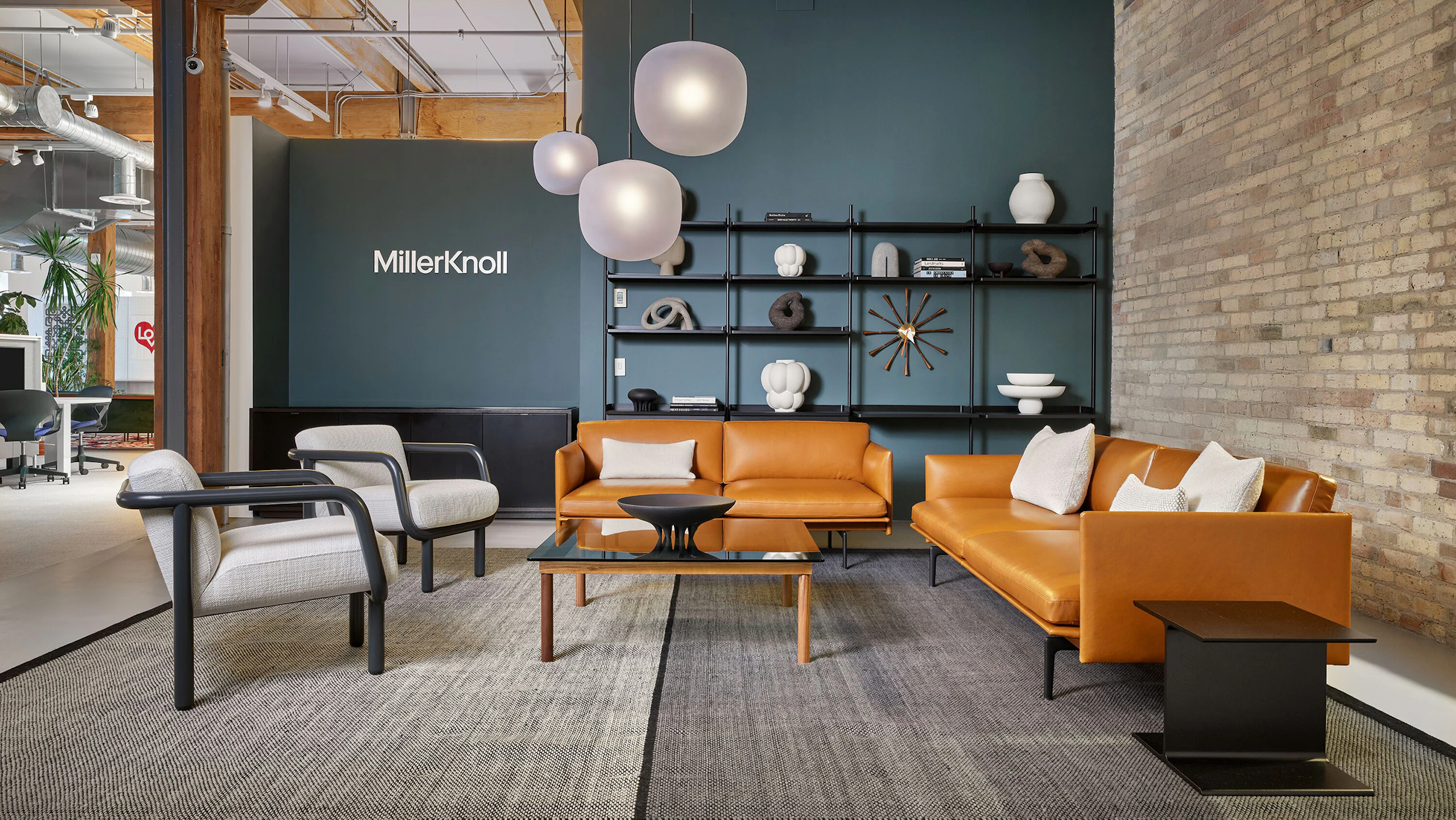 An interior view of the Knoll Toronto showroom