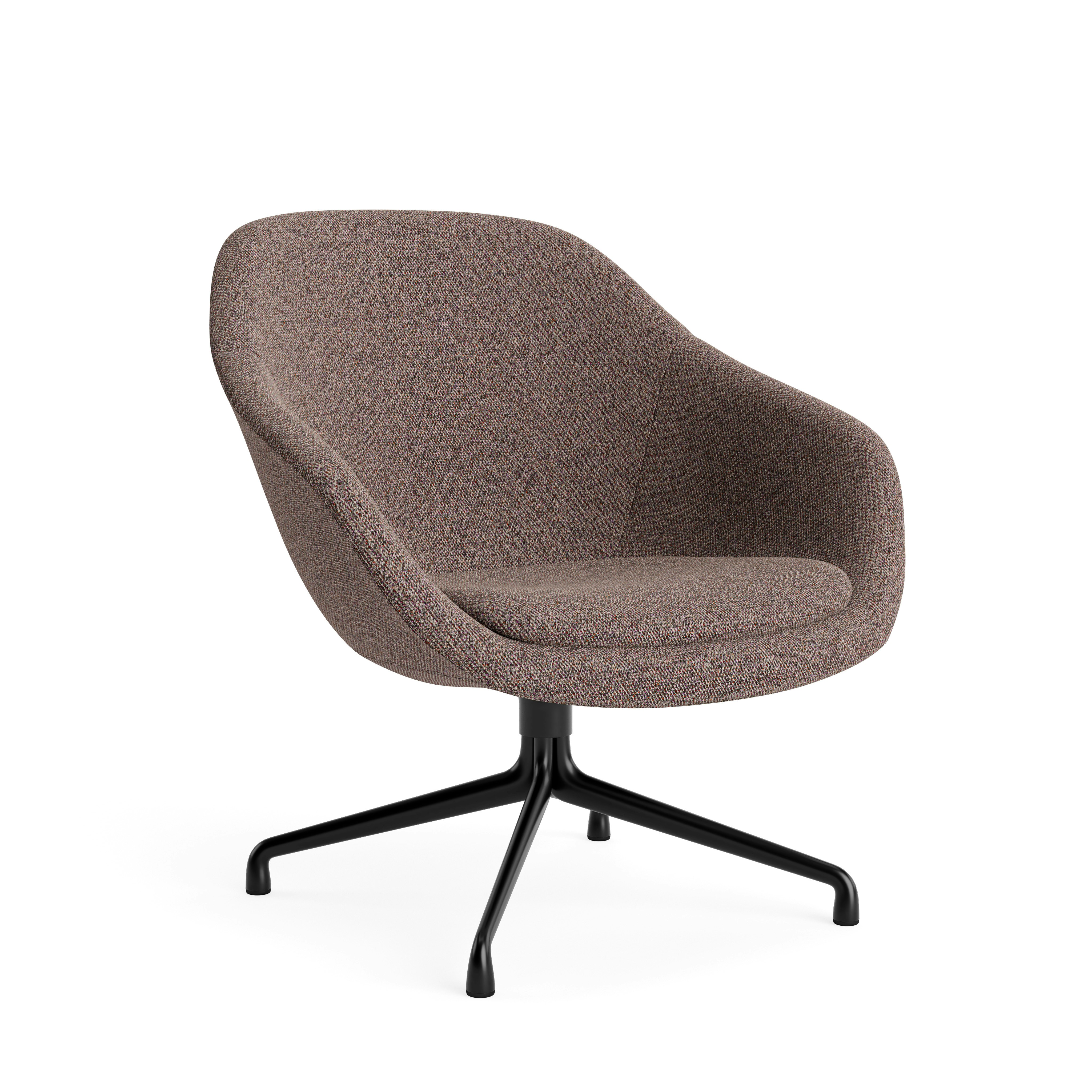 AAL 81 Swivel Chair, Low Back - Standard, Loft, 103 Asphalt, Black